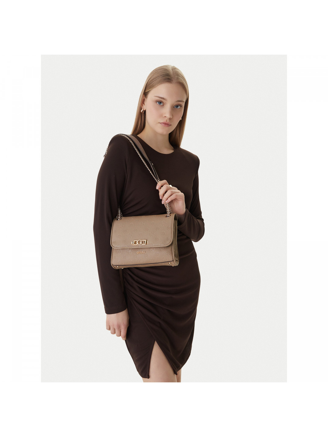 Kabelka Guess Anise HWPD99 16210 Béžová